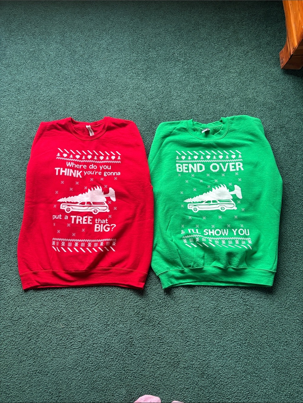 His/Hers Christmas Crewnecks